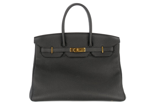 Hermès Birkin 35 Noir Togo Gold Hardware - view 1