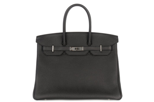 Hermès Birkin 35 Noir Togo Palladium Hardware - view 1