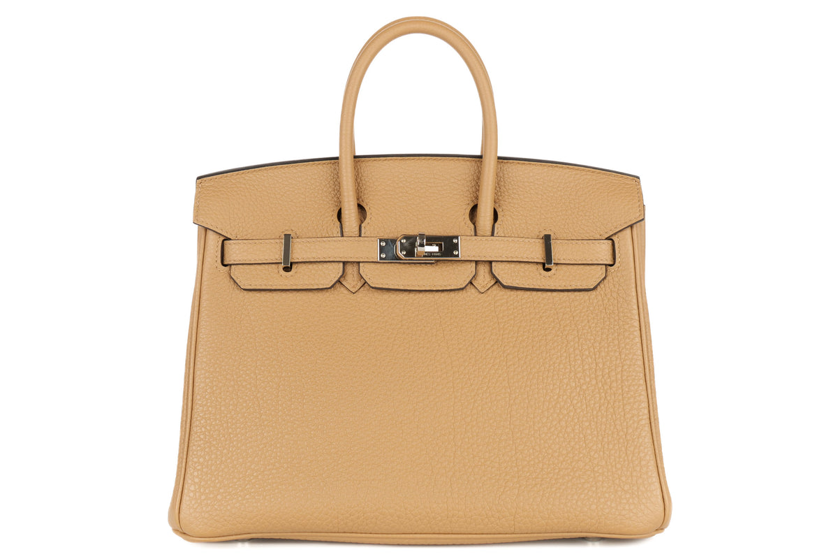 Hermès Birkin 25 Chai Togo Palladium Hardware - view 1