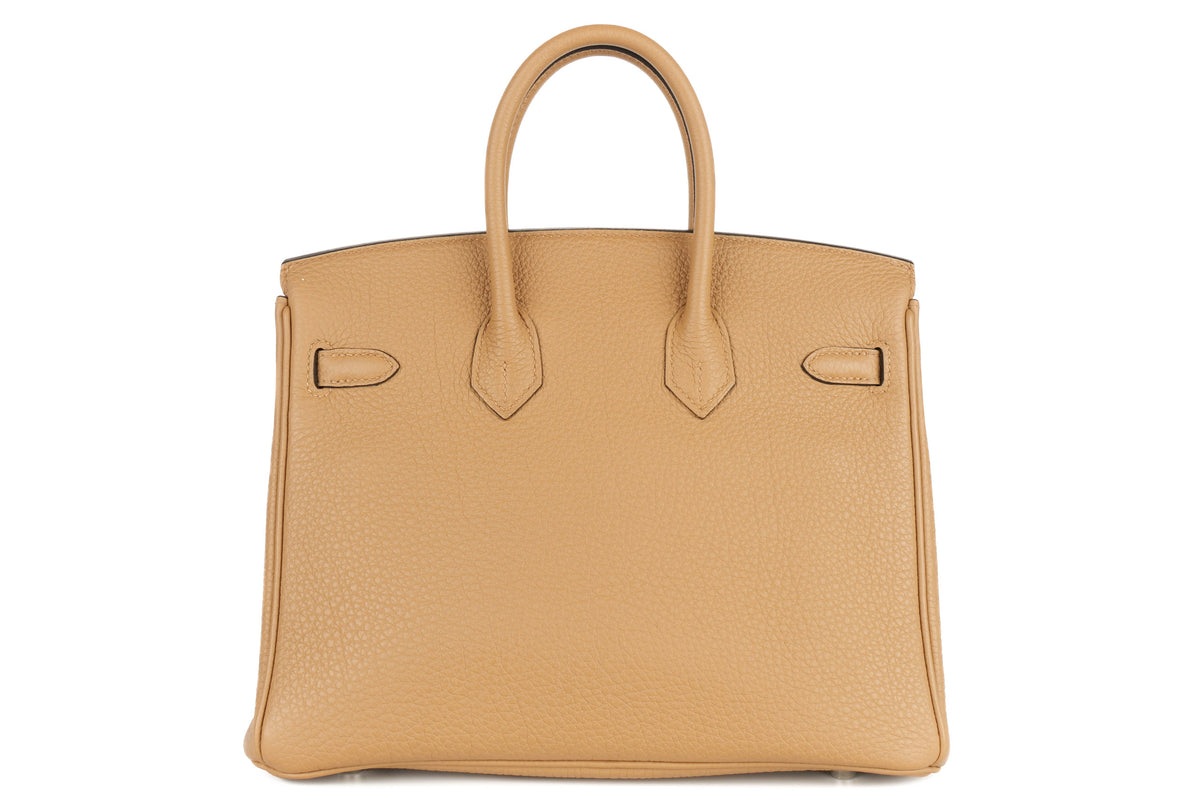 Hermès Birkin 25 Chai Togo Palladium Hardware - view 3