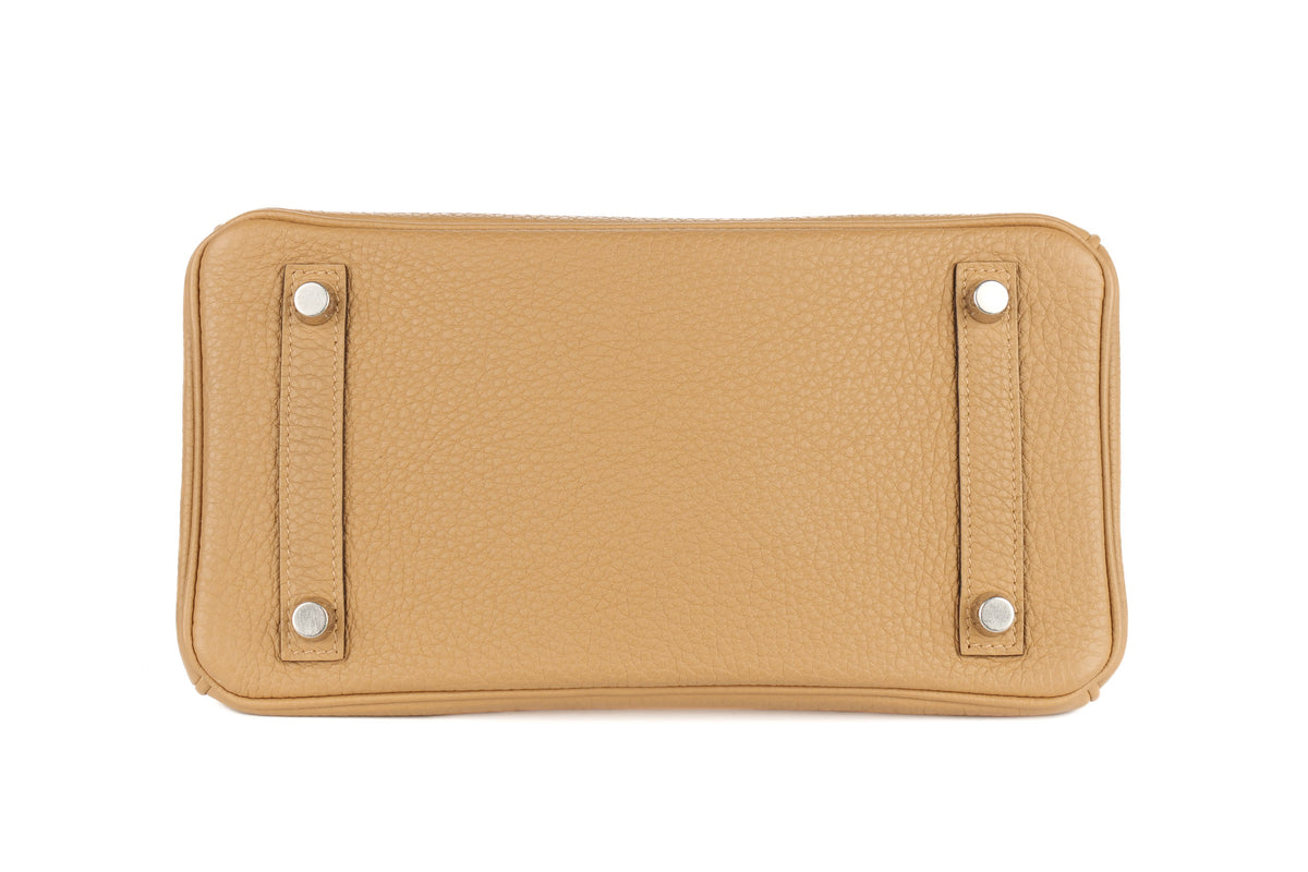 Hermès Birkin 25 Chai Togo Palladium Hardware - view 6