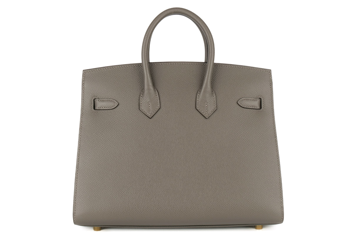 Hermès Birkin 25 Gris Meyer Epsom Sellier Gold Hardware - view 3
