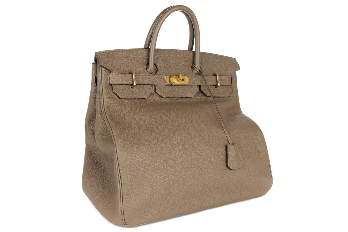 Hermès HAC Etoupe Togo Gold Hardware - view 2