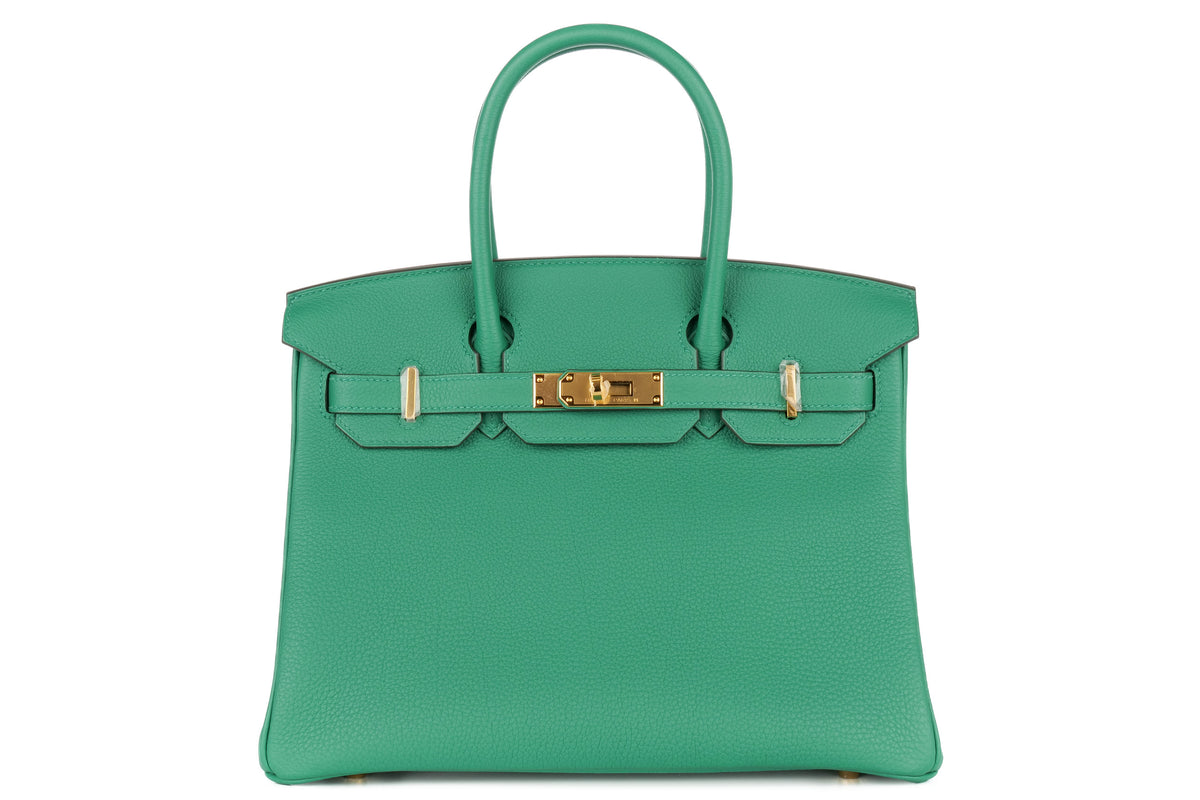 Hermès Birkin 30 Vert Vertigo Togo Gold Hardware - view 1