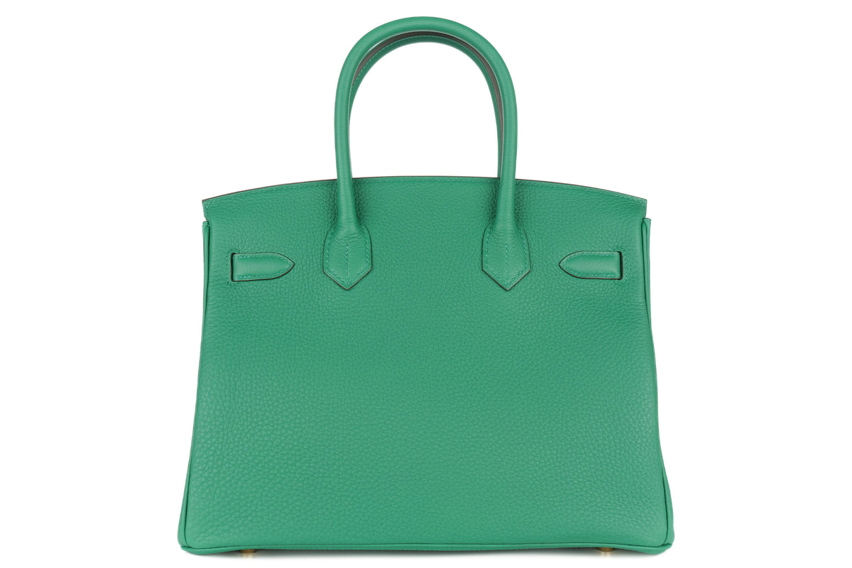 Hermès Birkin 30 Vert Vertigo Togo Gold Hardware - view 3