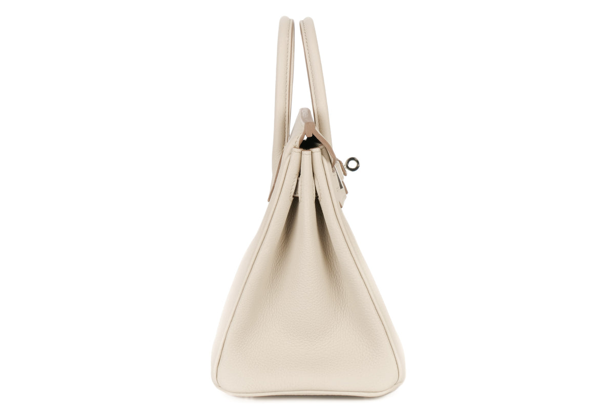 Hermès Birkin 25 Beton Togo Palladium Hardware - view 5