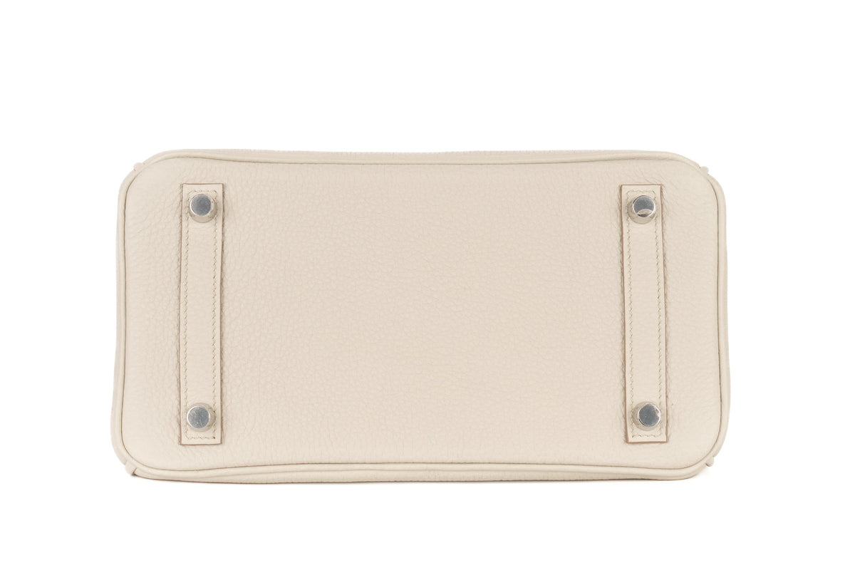 Hermès Birkin 25 Beton Togo Palladium Hardware - view 6