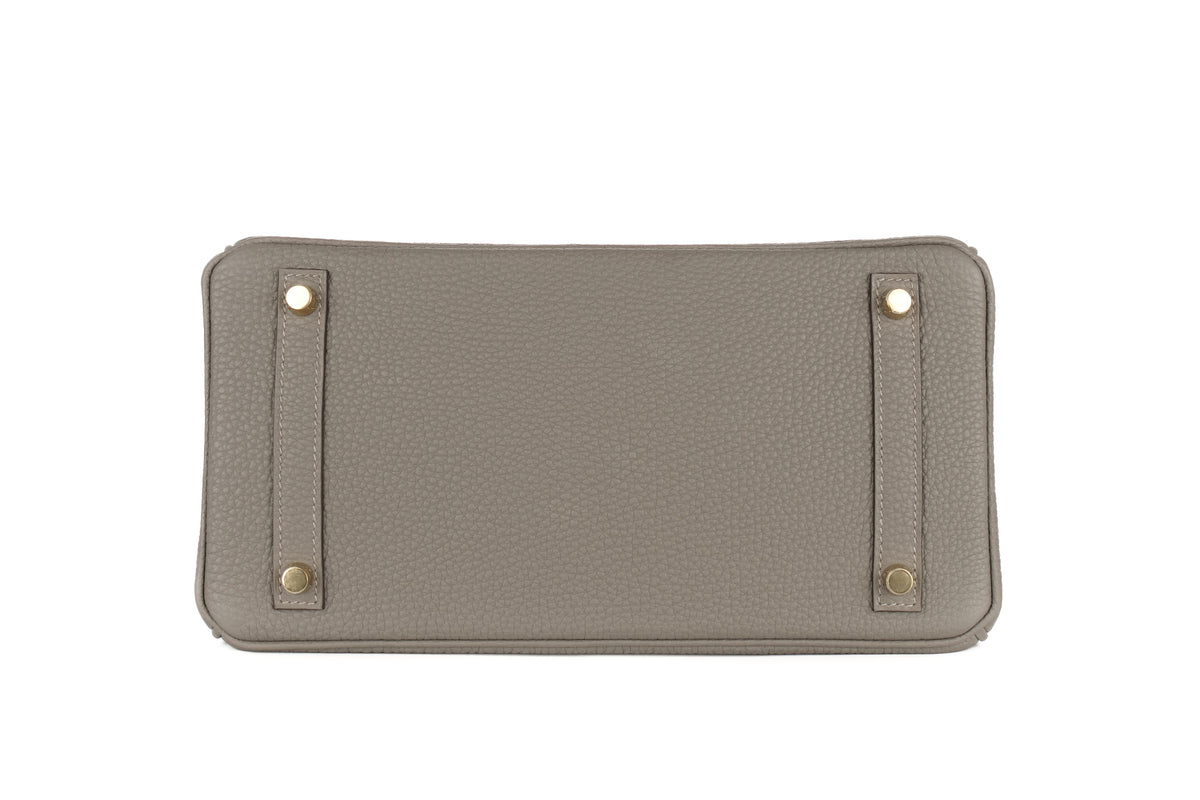 Hermès Birkin 30 Gris Meyer Togo Permabrass Hardware - view 6