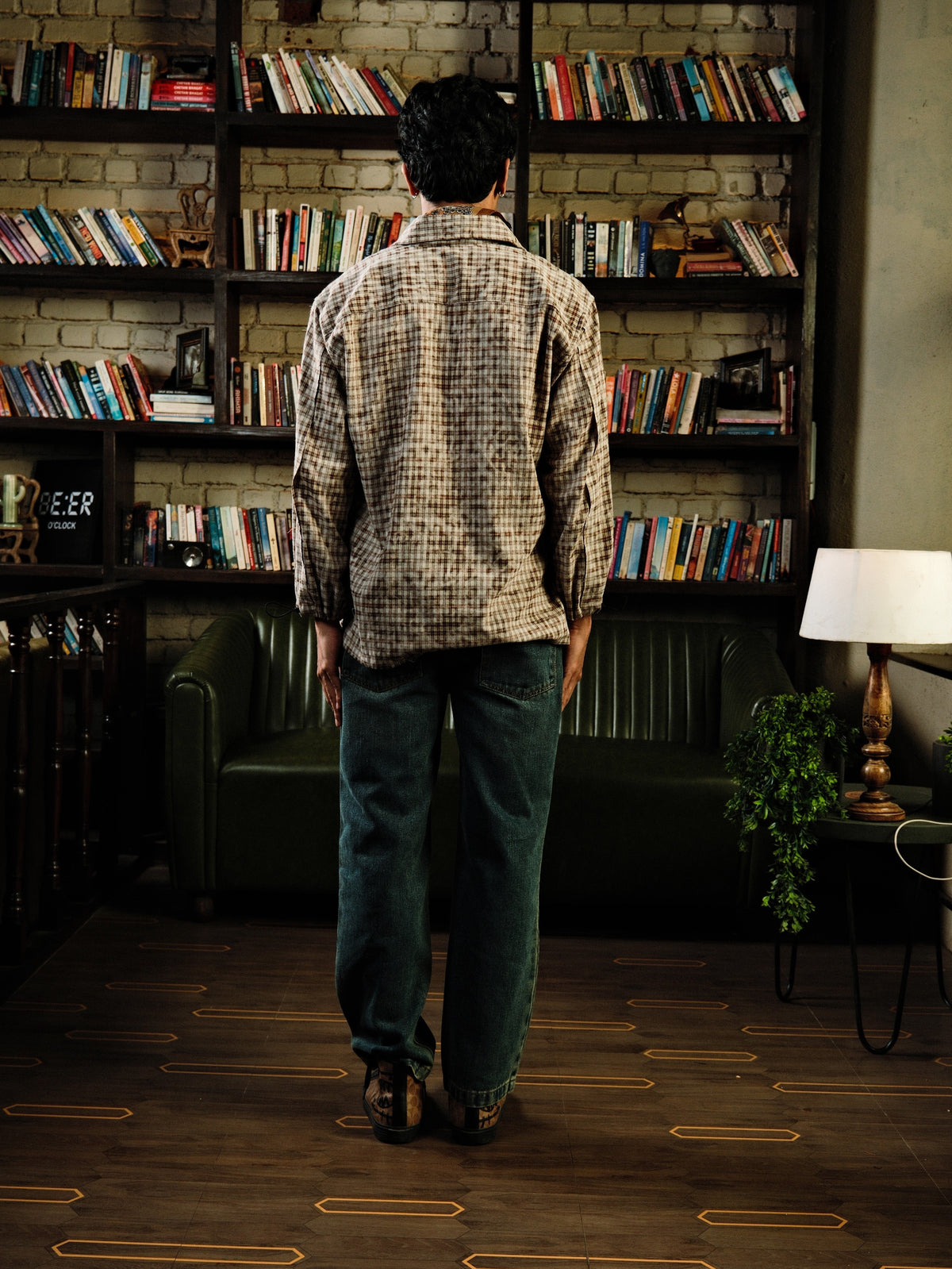 Raw Panel  Shirt - (Brown) by Instinct First