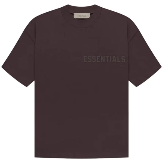 FEAR OF GOD ESSENTIALS SS TEE PLUM