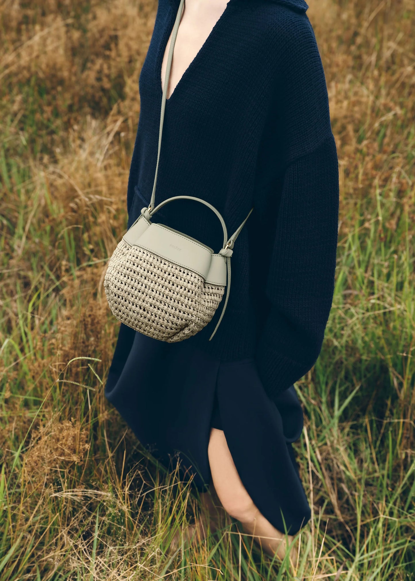 Tsubi Edition Raffia – Laurel Green