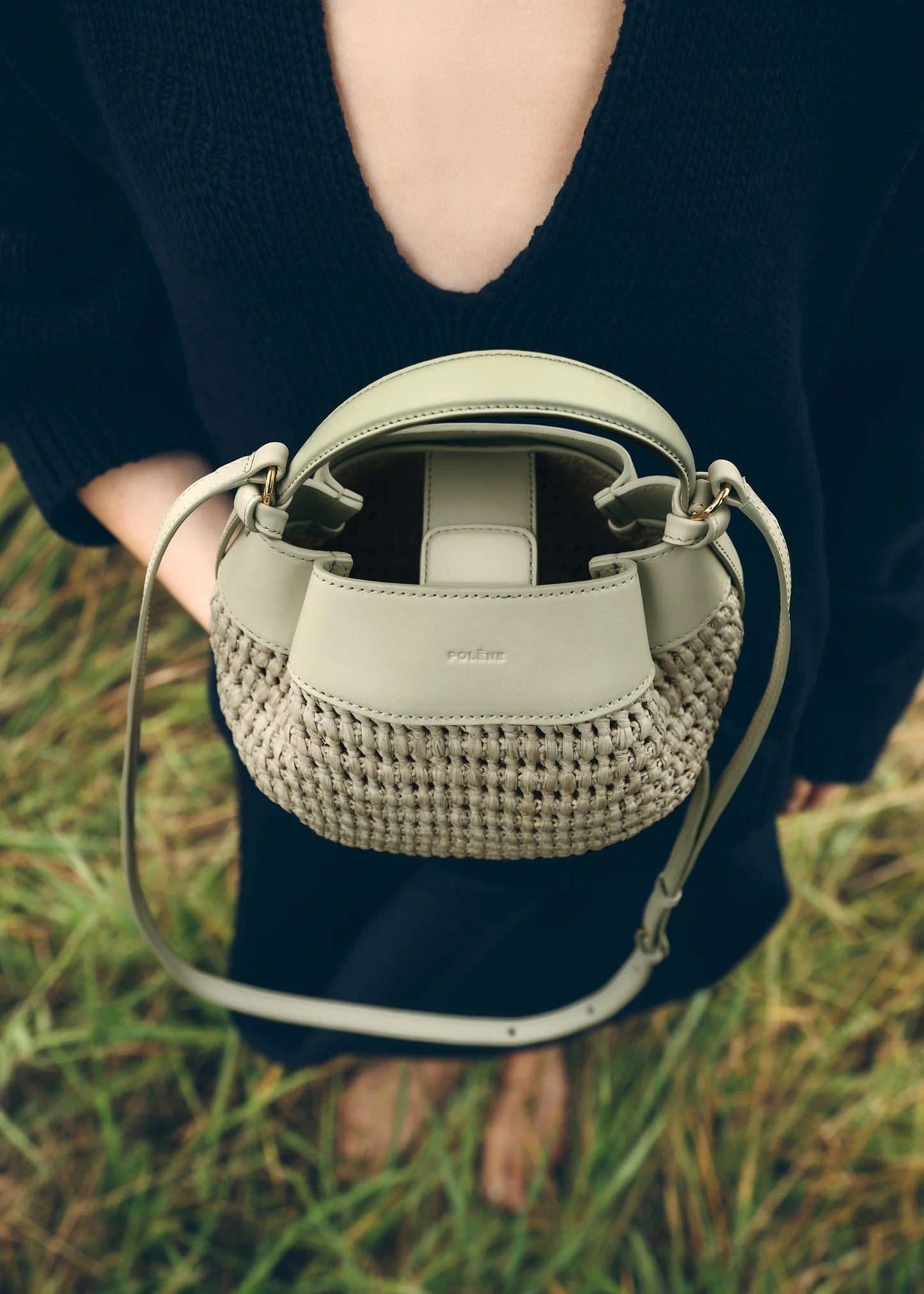 Tsubi Edition Raffia – Laurel Green