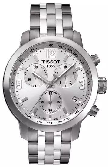 Men’s Tissot PRC 200 T055.417.11.037.00 Chronograph Quartz Watch - Zeuskicks