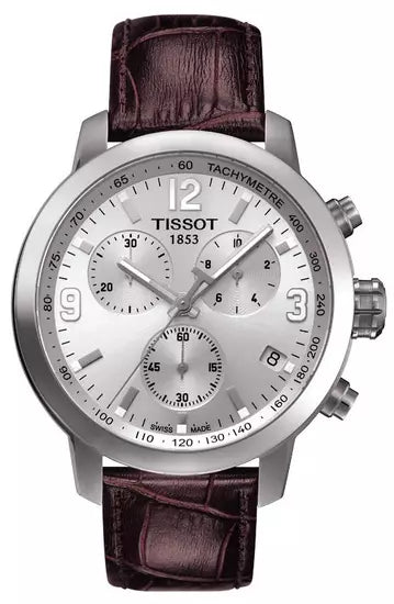 Men’s Tissot PRC 200 T055.417.16.037.00 Chronograph Quartz Watch - Zeuskicks