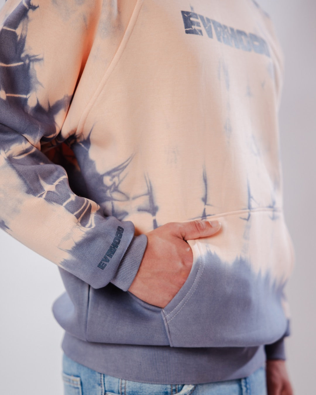 Peach Dusk Hoodie by Evrhood
