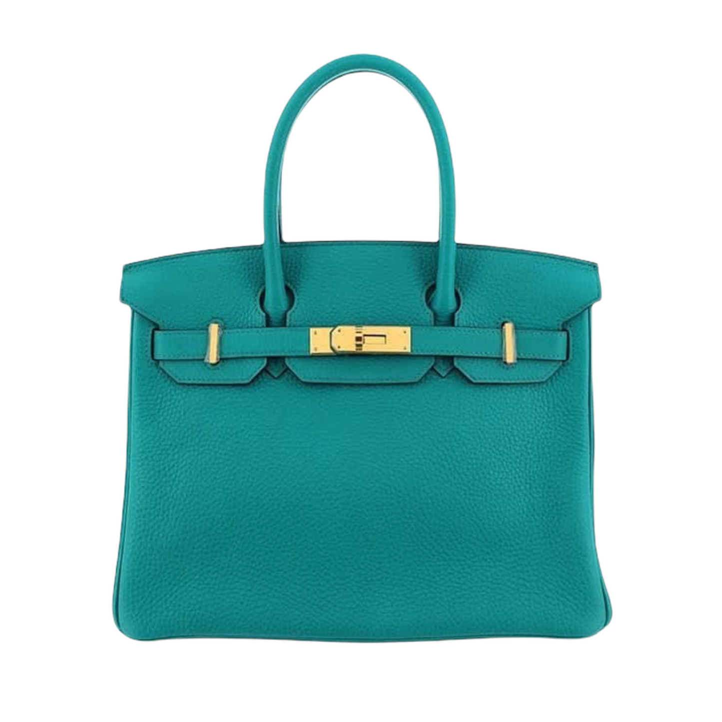Hermès Birkin 30 Blue Paon Clemence Gold Hardware