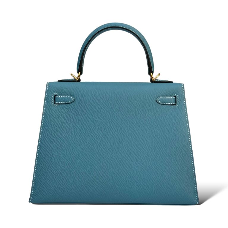 Hermès Kelly 25 – Bleu Jean Epsom Gold Hardware