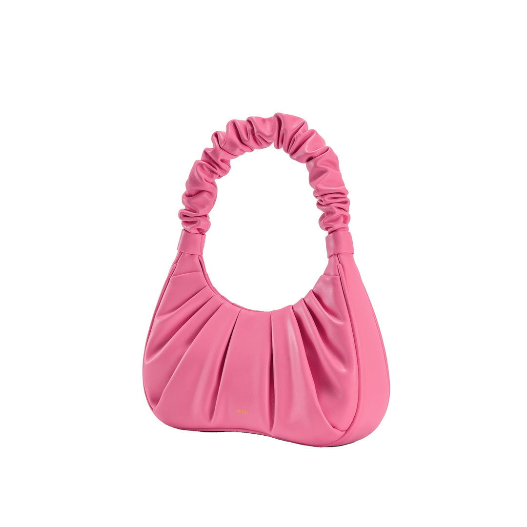 JW PEI Gabbi Ruched Hobo Handbag - Pink by JW PEI