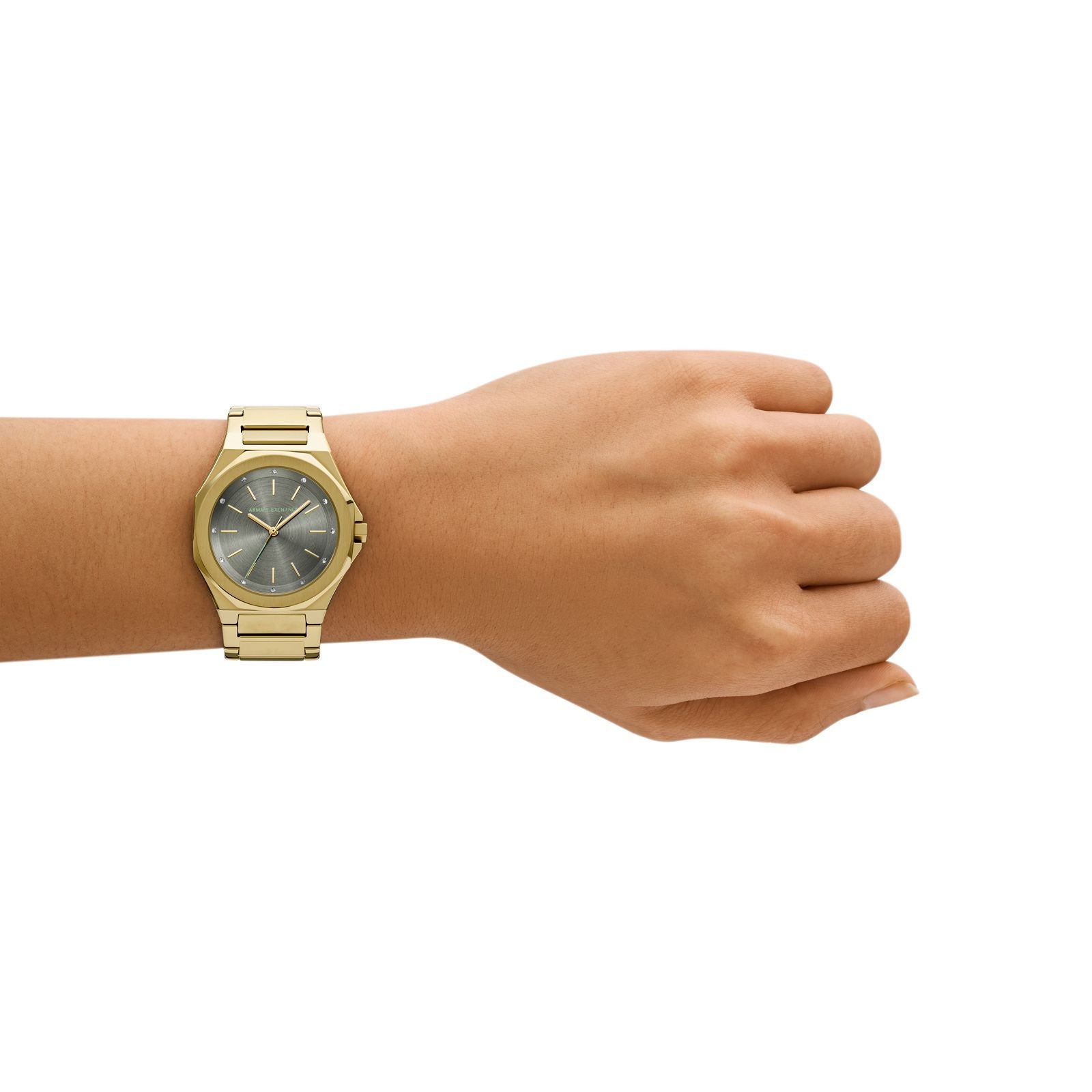 Armani Exchange AX4614I Women's analog watch with grey dial