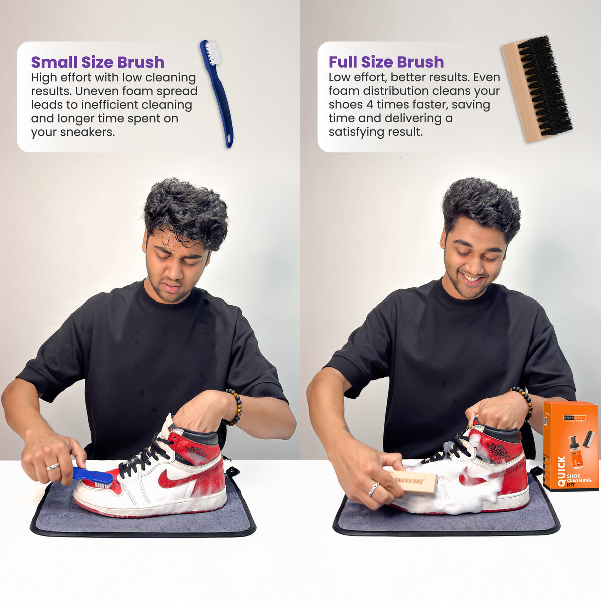 Quick Shoe Cleaning Kit by Sneakare