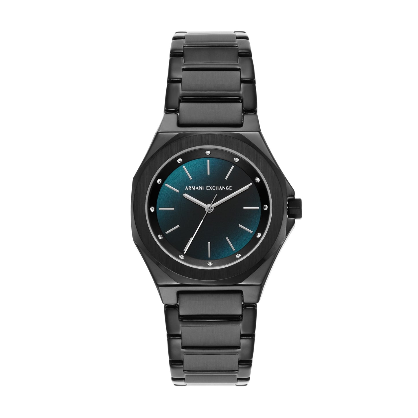 Women's Blue Analog Stainless Steel Watch AX4609
