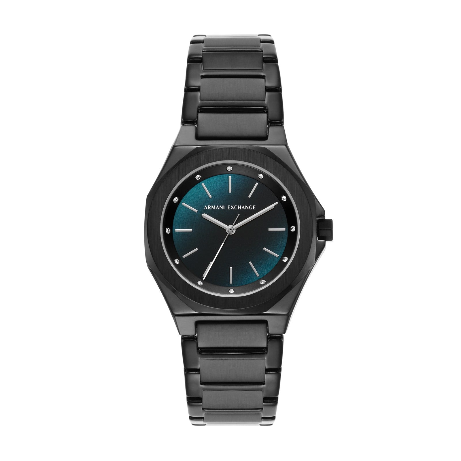 Women's Blue Analog Stainless Steel Watch AX4609