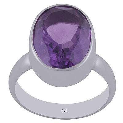 Amethyst 925 Sterling Silver Ring - R1000355-37