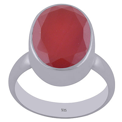 Carnelian 925 Sterling Silver Ring - R1000355-91
