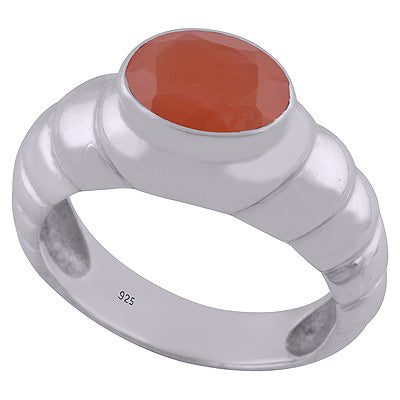 Carnelian 925 Sterling Silver Ring - R1000484-114
