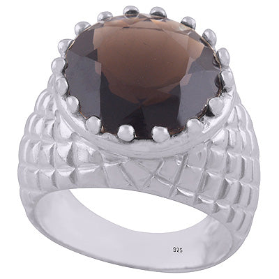 Lemon Topaz 925 Sterling Solid Silver Ring - main product photo (R1000605-7)