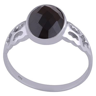 Black Onyx 925 Sterling Silver Ring - R1000913-165