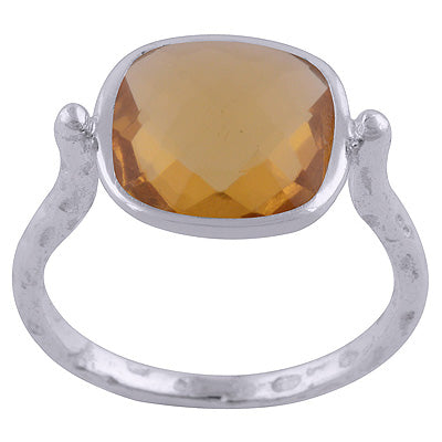 Citrine 925 Sterling Silver Ring - R1000918-151