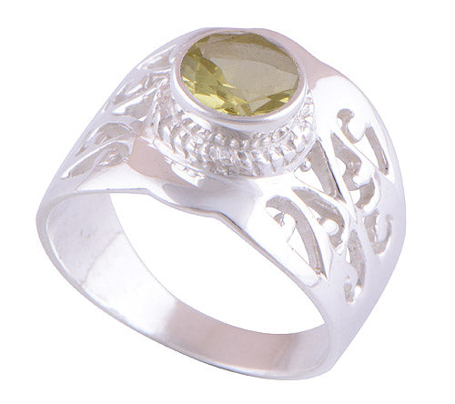 Lemon 925 Sterling Silver Ring - R1001491-25
