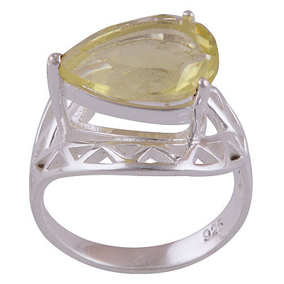 Lemon 925 Sterling Silver Ring - R1001718-13