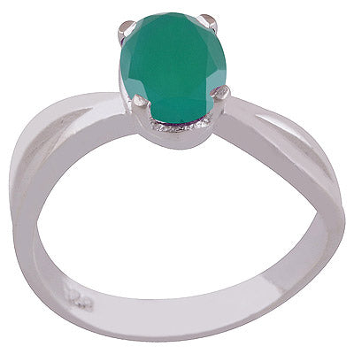 Green Onyx 925 Sterling Silver Ring - R1001724-52
