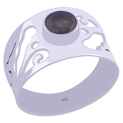 Labradorite 925 Sterling Silver Ring - R1001727-53