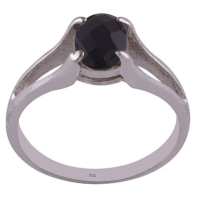 Black Onyx 925 Sterling Silver Ring - R1001765-79