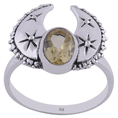 Lemon Topaz 925 Sterling Silver Ring - R1001812-11