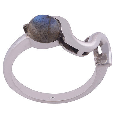 Labradorite 925 Sterling Silver Ring - R1001826-21