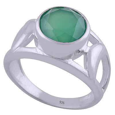 Green Onyx 925 Sterling Silver Ring - R1001833-29