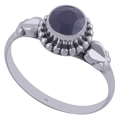 Black Onyx 925 Sterling Silver Ring - R1001842-23