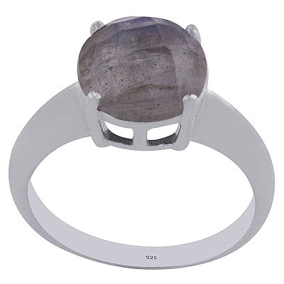Labradorite 925 Sterling Silver Ring - R1001867-10