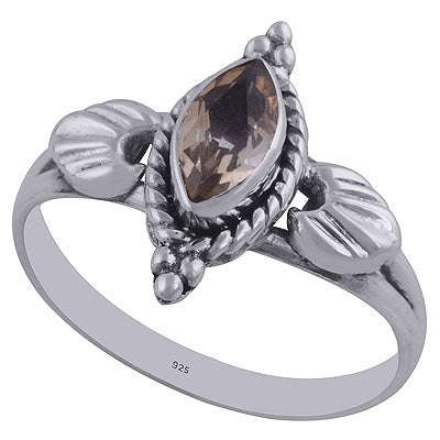 Citrine 925 Sterling Silver Ring - R1001883-18