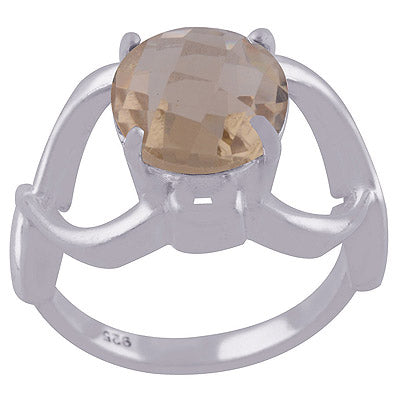 Lemon Topaz 925 Sterling Silver Ring - R1001911-6