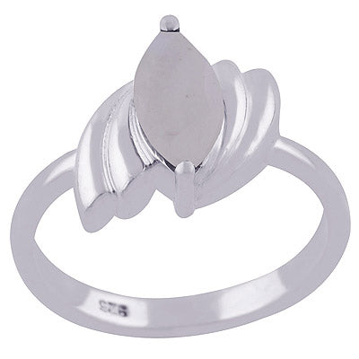 Rainbow Moonstone 925 Sterling Silver Ring - R1001915-20