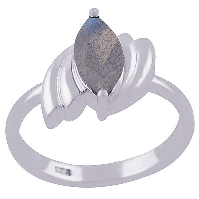 Labradorite 925 Sterling Silver Ring - R1001915-22
