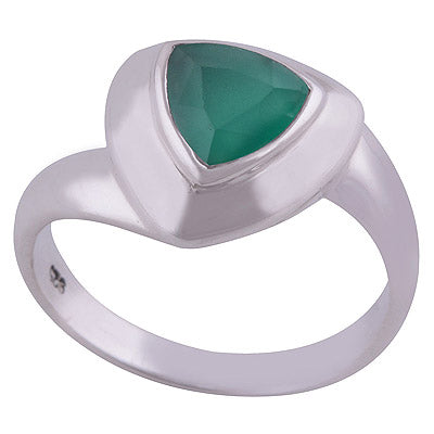 Green Onyx 925 Sterling Silver Ring - R1001920-32