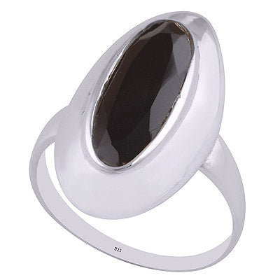 Black Onyx 925 Sterling Silver Ring - R1001971-65