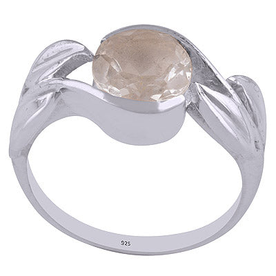 White Cubic Zirconia 925 Sterling Silver Ring - R1001973-30