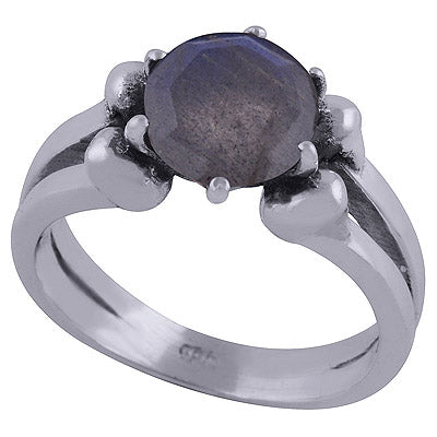 Labradorite 925 Sterling Silver Ring - R1001992-18